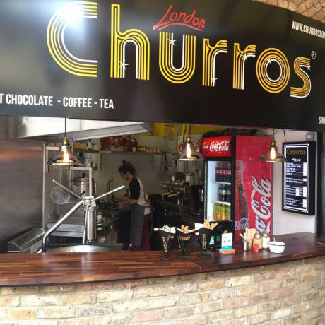 Churros London Shopfront